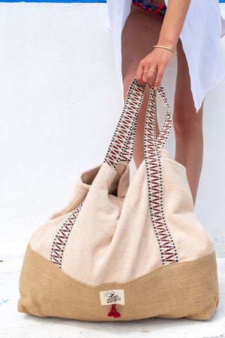 Crema - Oversized Beach Bag