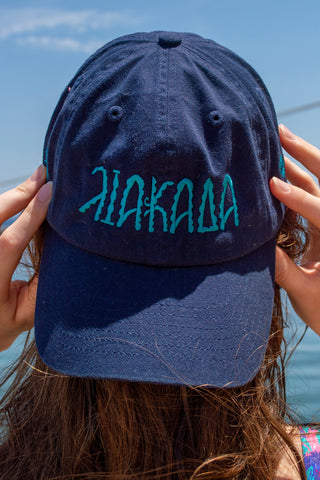 "Liakada" Hat in Navy Blue