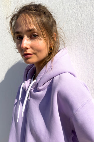 "Ksipna Ftasame" Light Purple Hoodie 𝗢𝗻𝗲 𝗦𝗶𝘇𝗲 (3 LAST ITEMS)
