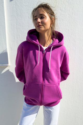 "Ksipna Ftasame" Orchid Purple Hoodie 𝗢𝗻𝗲 𝗦𝗶𝘇𝗲