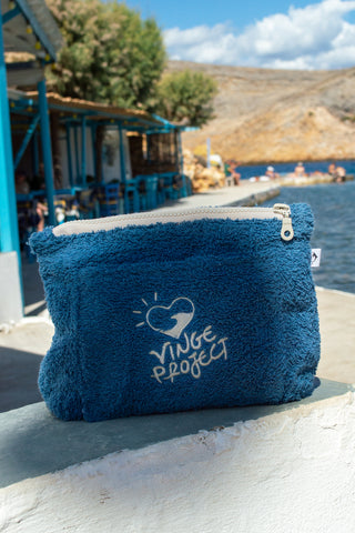 "Sky Blue" Waterproof Clutch Bag