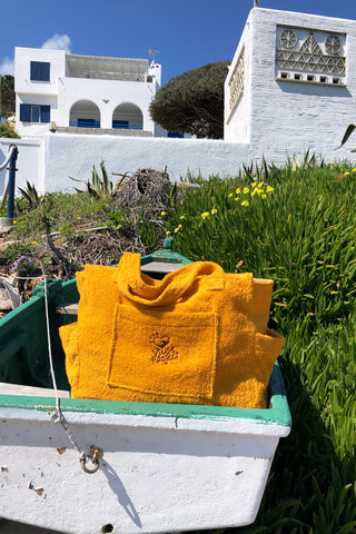 "Sunrise" Beach Bag with Zipper