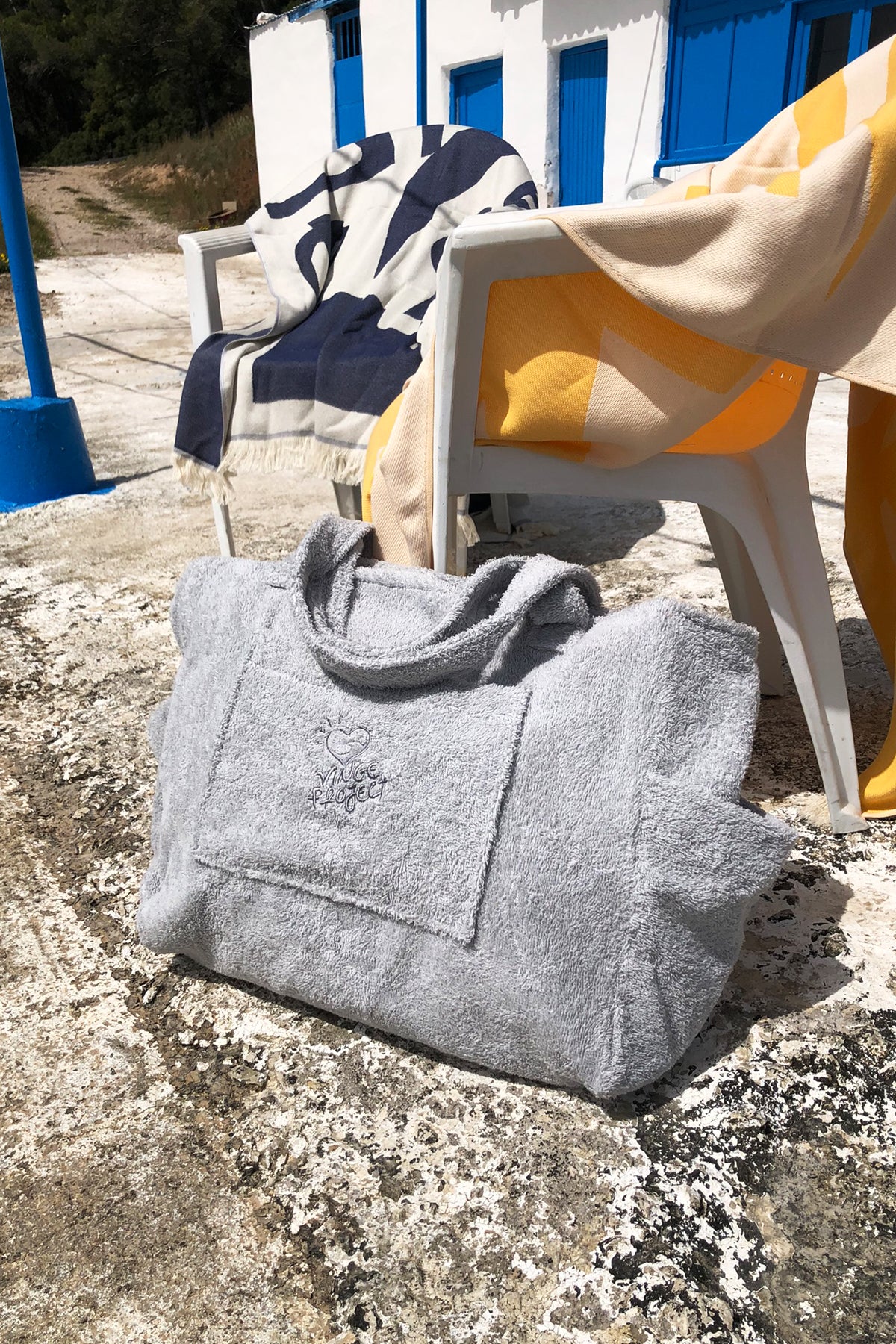 "Unicorn" Beach Bag with Zipper