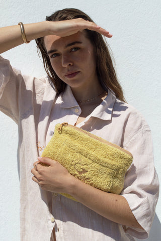"Lime Ginger" Waterproof Clutch Bag