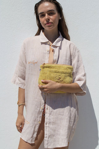 "Lime Ginger" Waterproof Clutch Bag