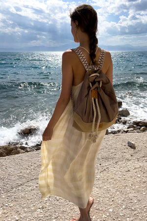 Korean chic hook pattern hollow woven bag versatile straw bag large  capacity tote bag shoulder bag vacation beach bag 【SSY】 | Lazada.vn