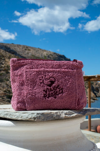 "Dusty Pink" Waterproof Clutch Bag