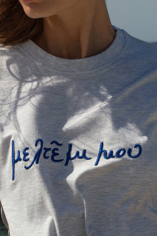 "Meltemi Mou" Grey T-Shirt (LAST ITEMS)