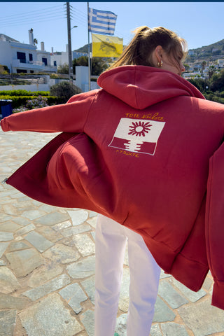 "Tous Kavous Lisate" Chilli Hoodie 𝗢𝗻𝗲 𝗦𝗶𝘇𝗲