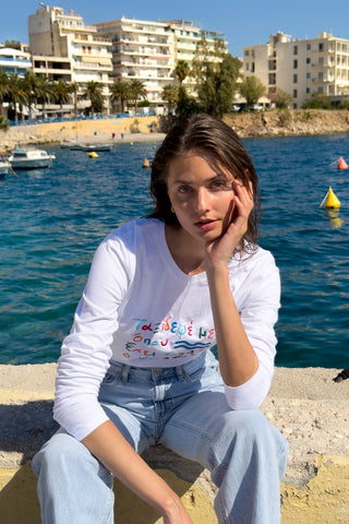 "Taksidepse me" Longsleeve T-Shirt 𝗢𝗻𝗲 𝗦𝗶𝘇𝗲
