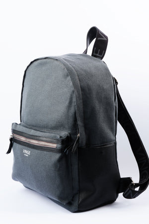 “Brooks” Unisex Backpack in Pencil Grey