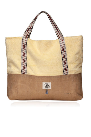 banana split oversized beach bag vingeproject