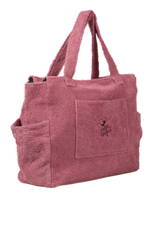 "Dusty Pink" Beach Bag with Zipper