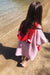 "Coral" Kid’s Poncho with Hoodie (1 LAST)