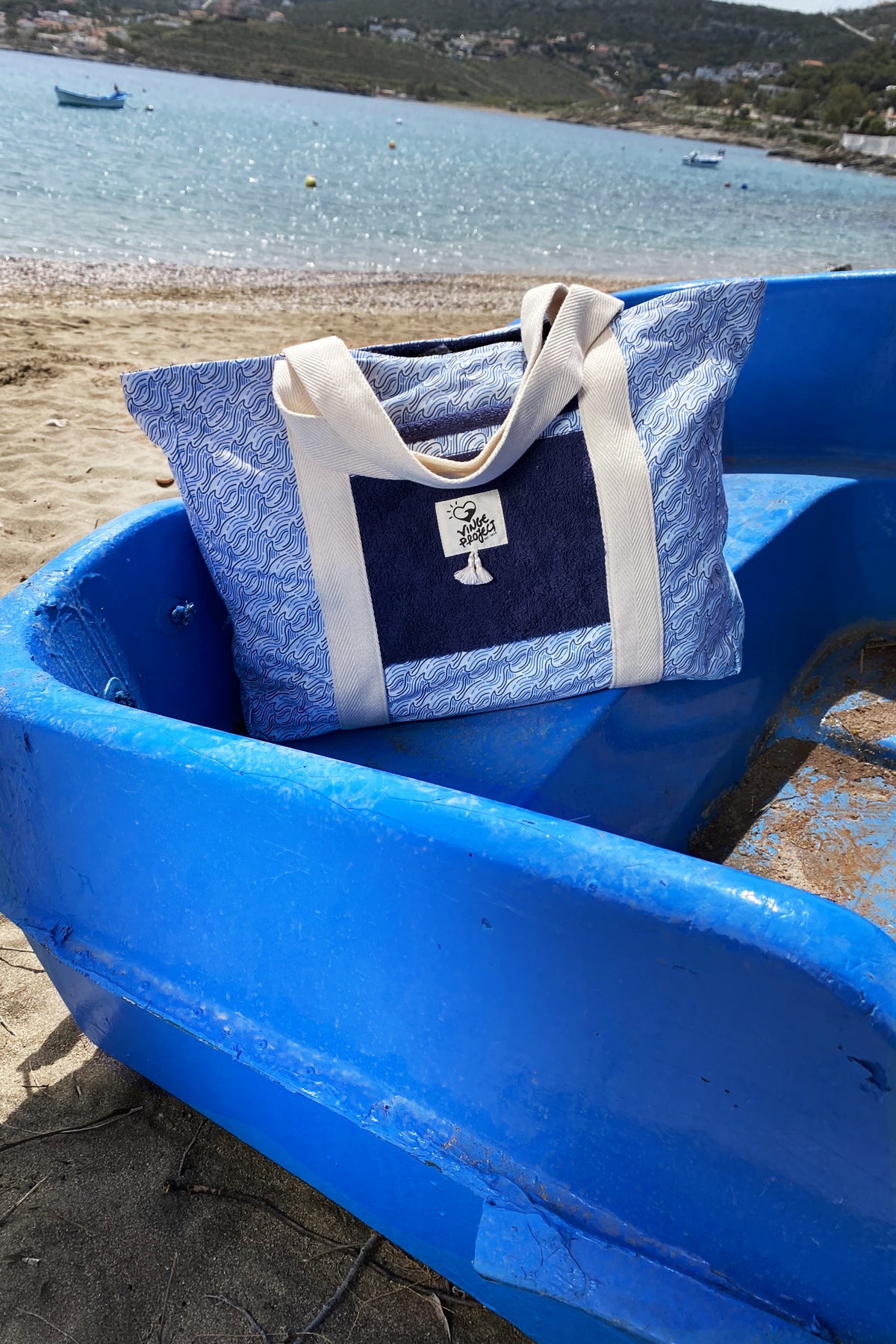 Blue Lagoon Beach Bag